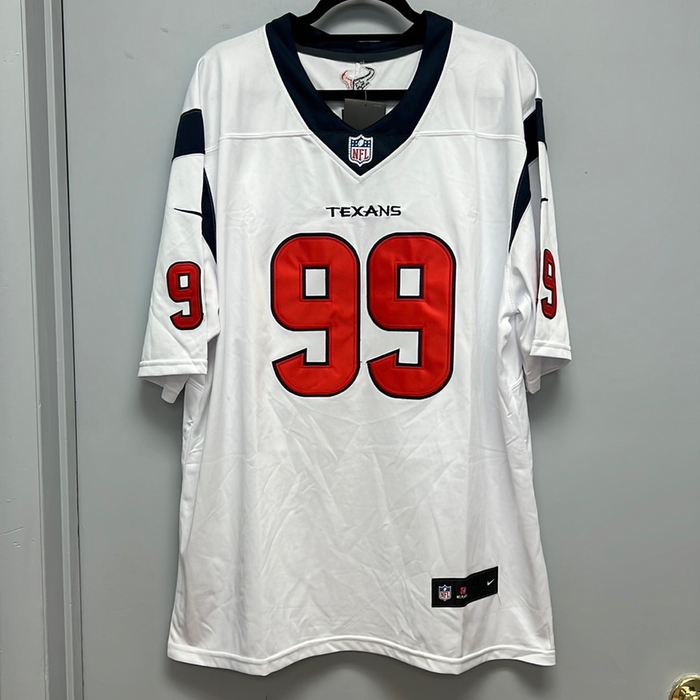 NWT Nike NFL On Field Texans #99 Watt Jersey